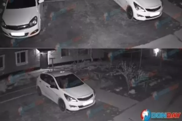 Серия взрывов после атаки беспилотников в Зернограде попала на видео