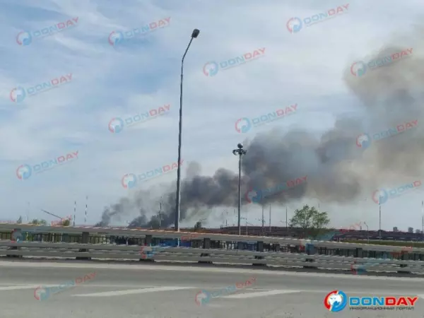 Под Ростовом спустя 17 часов потушили пожар на Соленом озере