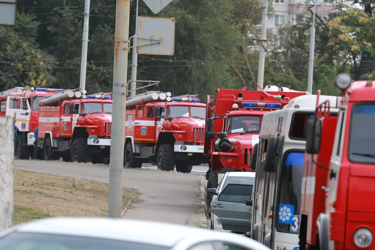 В Волгодонске на улице Дружбы сгорел автомобиль