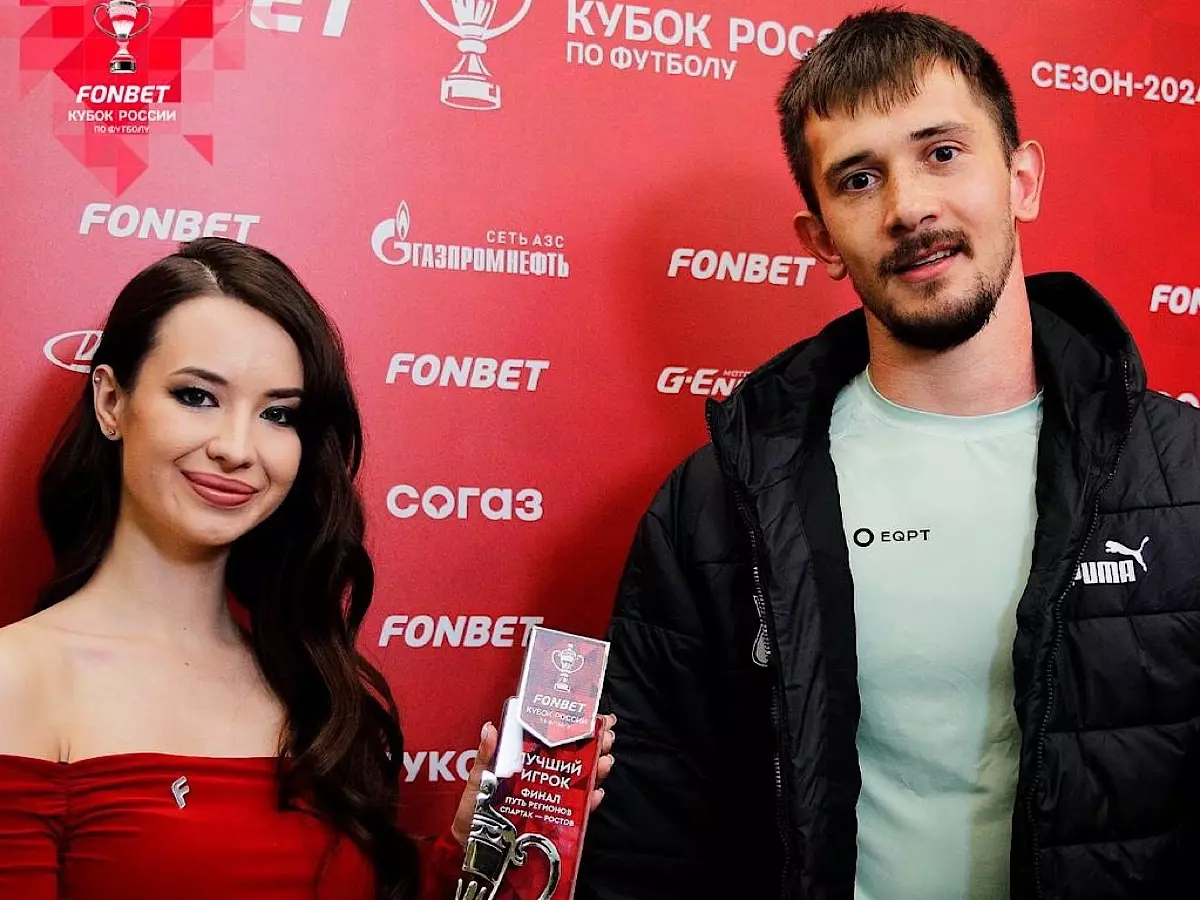 Врать Рустам Ятимов стал лучшим игроком кубкового матча «Ростов» — «Спартак»