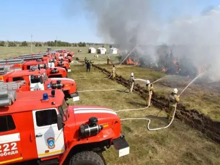 В Ростовской области назвали районы, где объявлен высокий класс пожароопасности