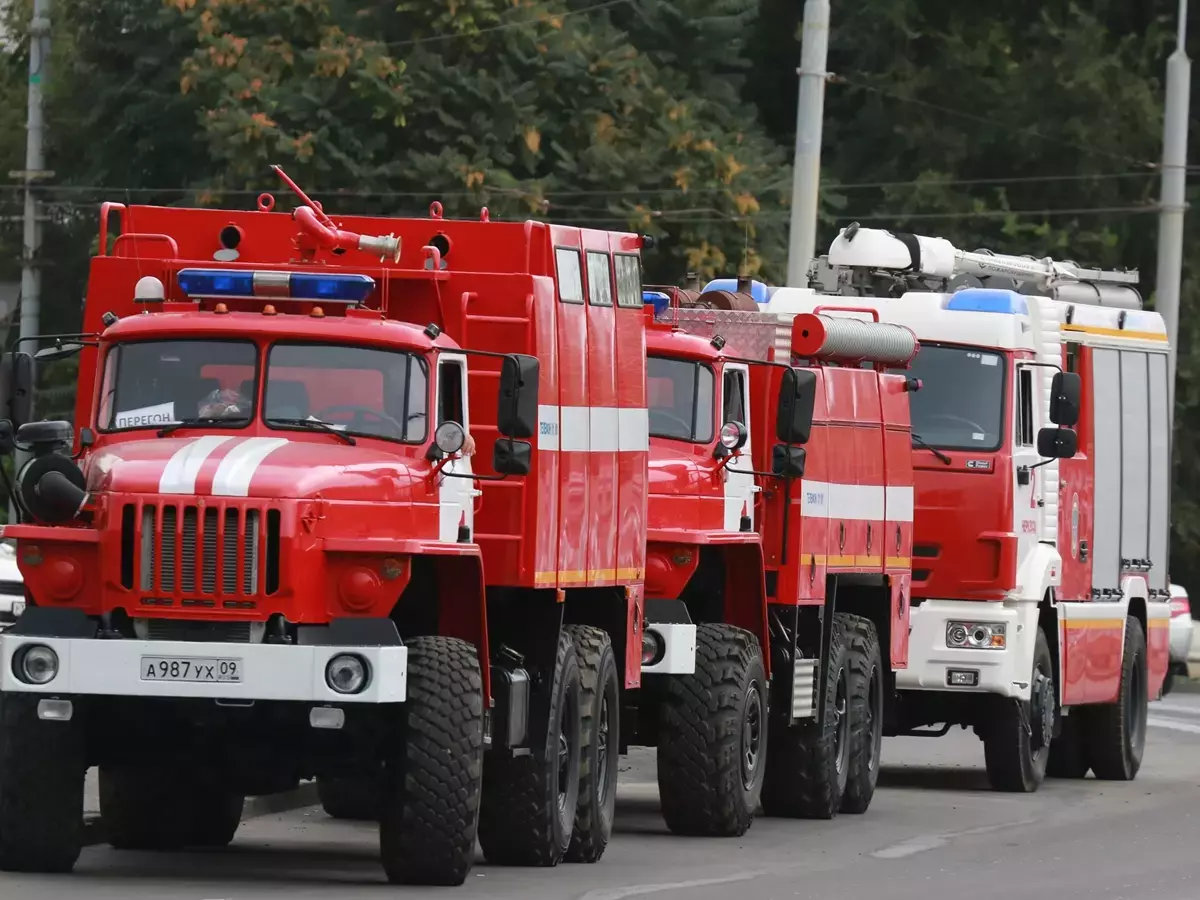 Крупный ландшафтный пожар на Зеленом острове в Ростове потушили