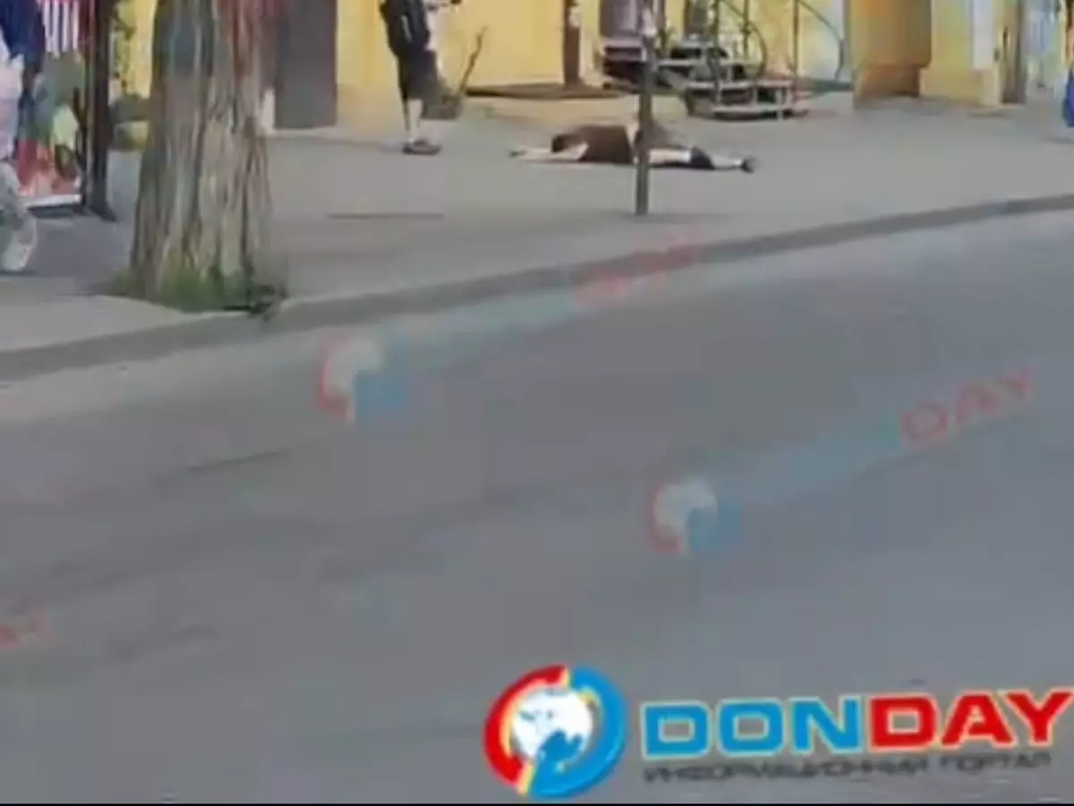 Жители Ростова сообщают об убийстве в центре города