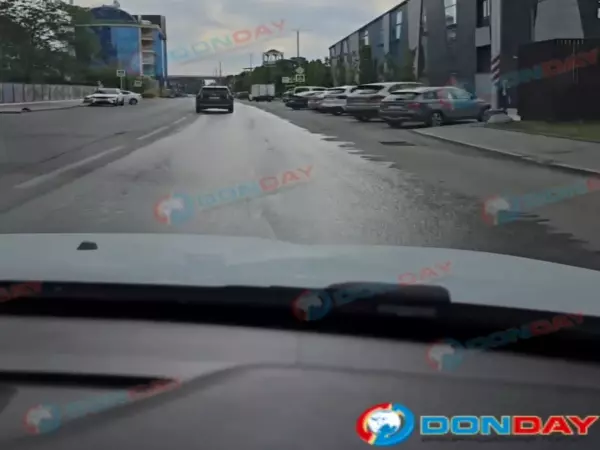 В Ростове затопило улицу Береговую
