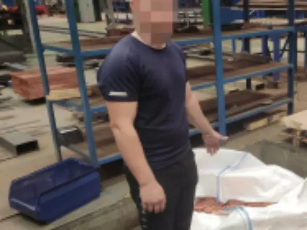 В Ростовской области области мужчина украл почти 100 килограмм меди