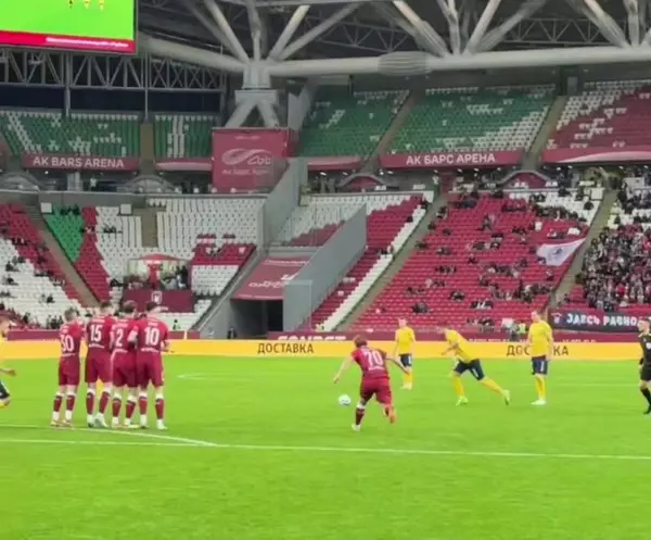 ФК «Ростов» проиграл в матче с «Рубином» со счетом 0:1