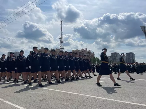 В Ростове-на-Дону прошел парад 9 мая: фоторепортаж 