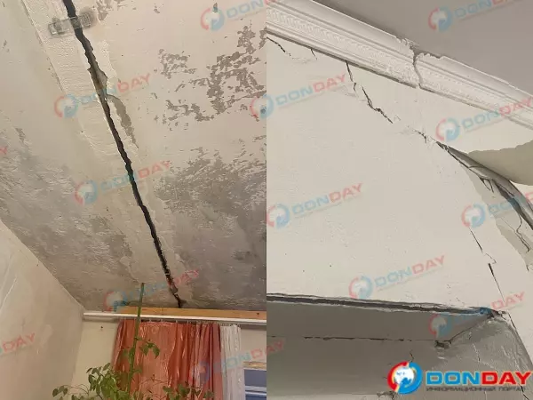 Жителей аварийного дома на Ставского в Ростове призвали покинуть помещение