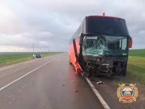 В Ростовской области случилось смертельное ДТП с автобусом Элиста – Воронеж