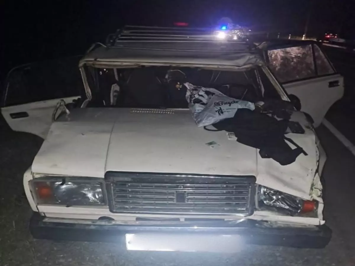 На трассе под Азовом два человека пострадали в аварии