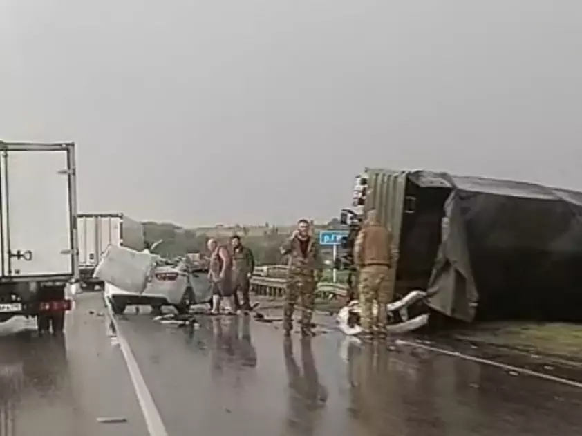Еще одно массовое ДТП произошло в Ростовской области