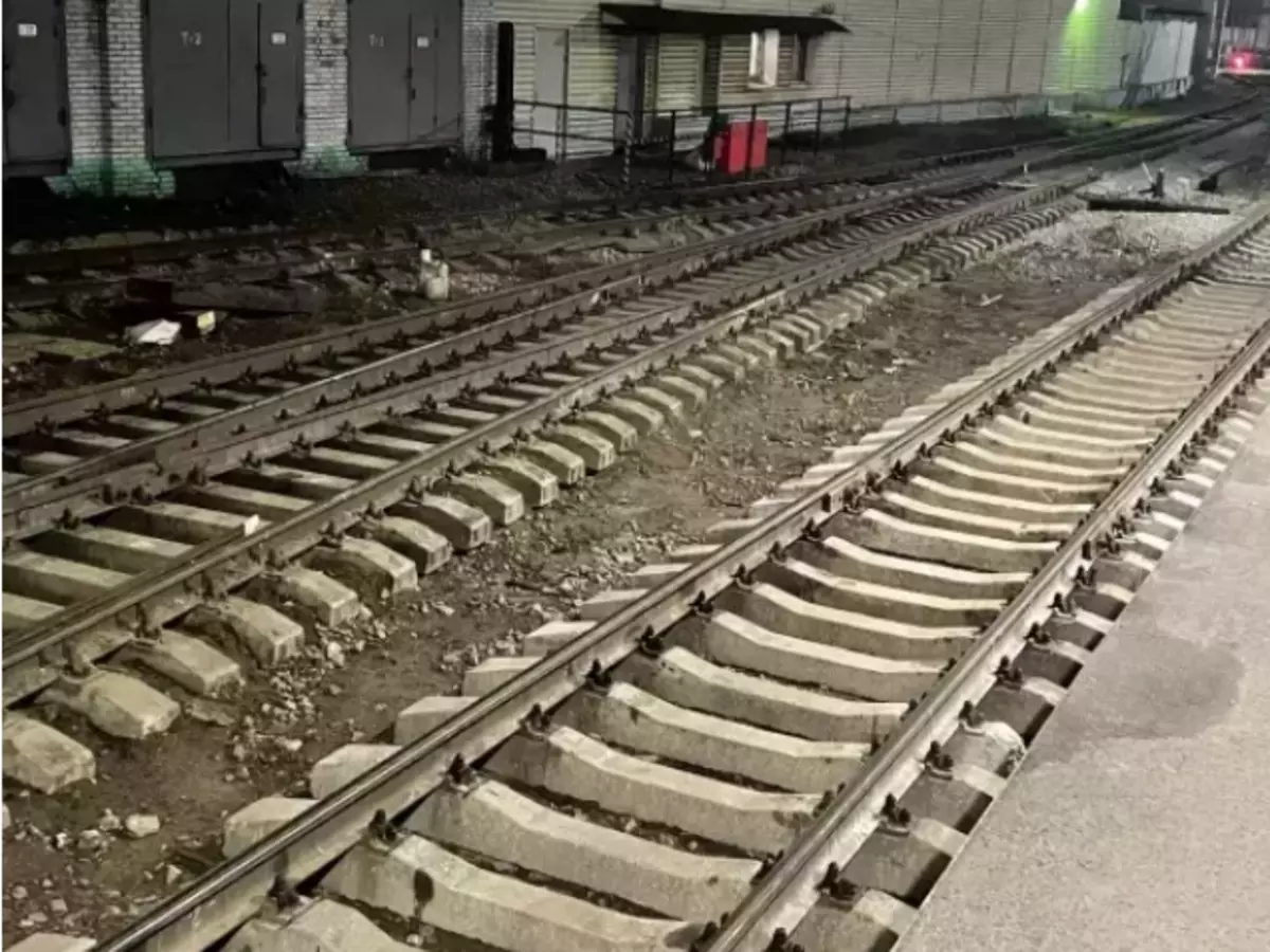 В Воронежской области подорвали железную дорогу