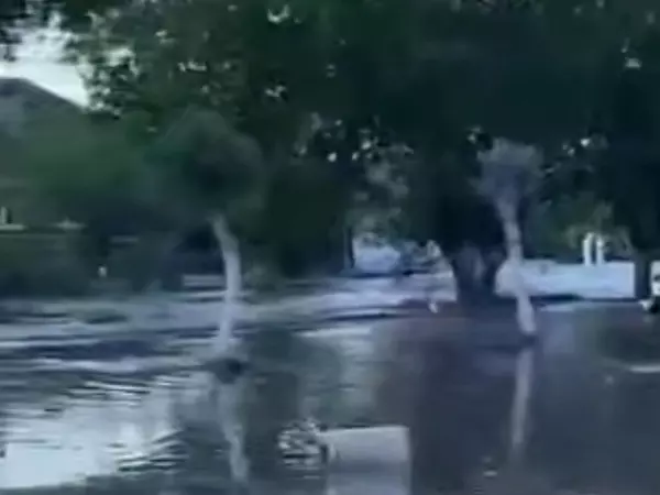 В селе Неклиновского района ввели режим повышенной готовности из-за подтопления