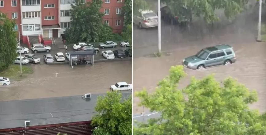 Власти Новосибирска назвали причину потопов в городе после проливных дождей