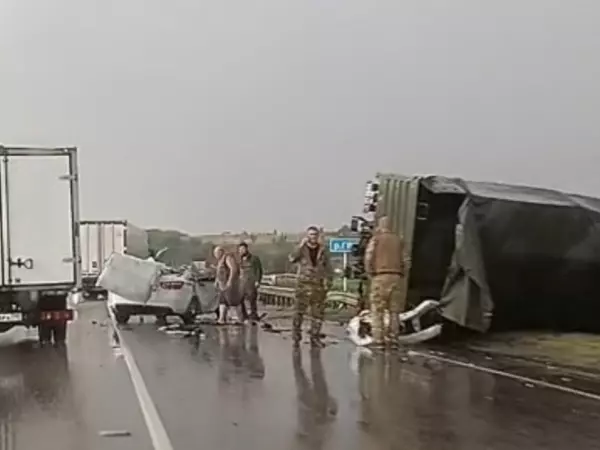 Еще одно массовое ДТП произошло в Ростовской области
