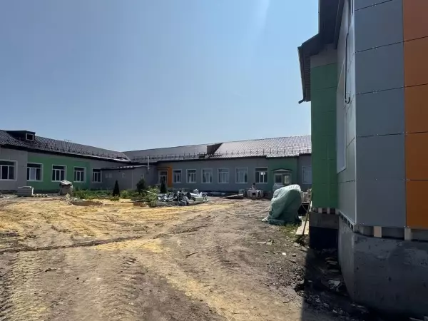 В Октябрьском районе Ростовской области на 80% завершили капремонт сельской школы