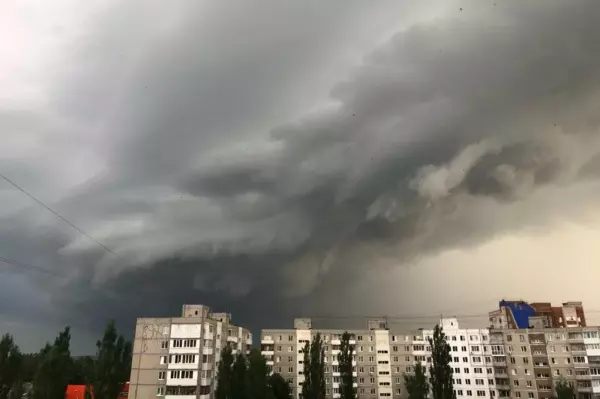 В Ростовской области снова объявили штормовое предупреждение 