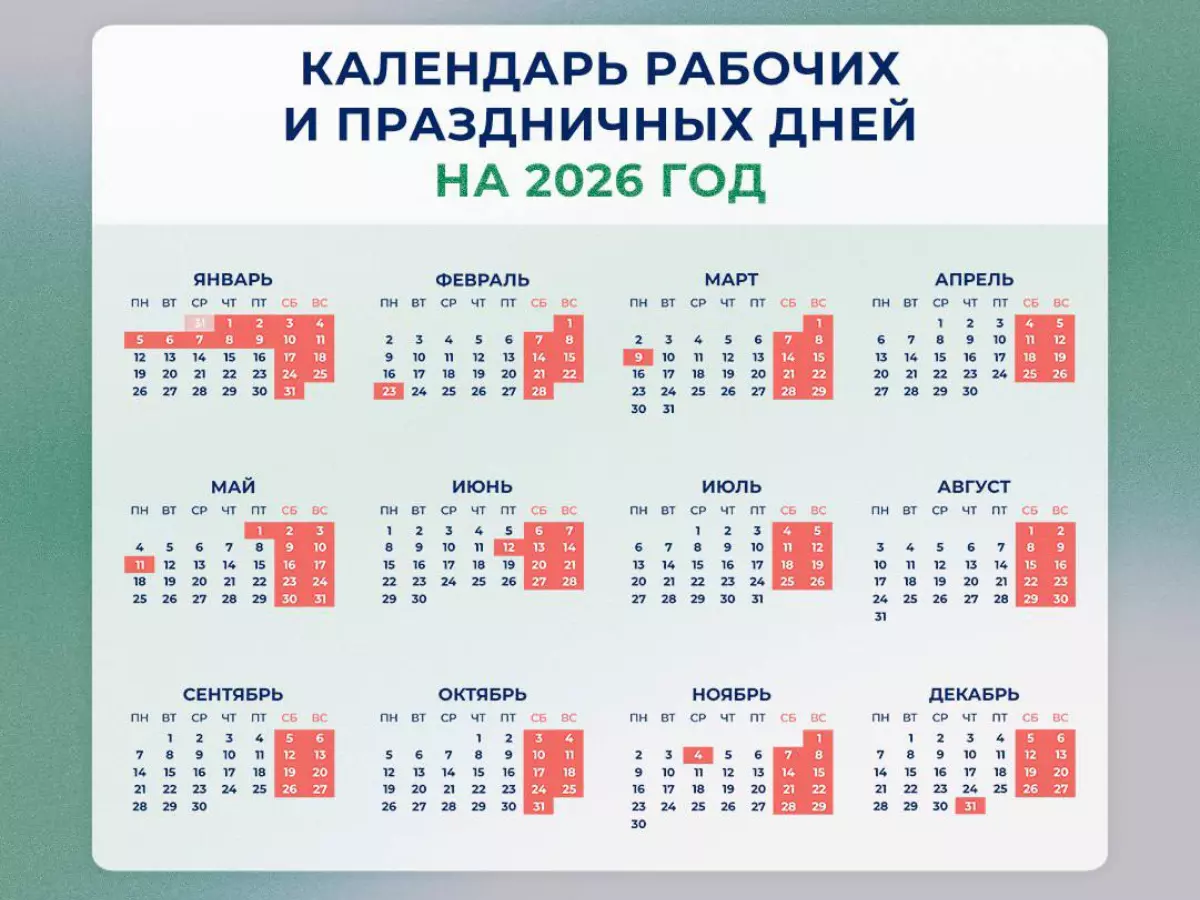 Жители Ростовской области будут отмечать Новый 2026 год 12 дней подряд