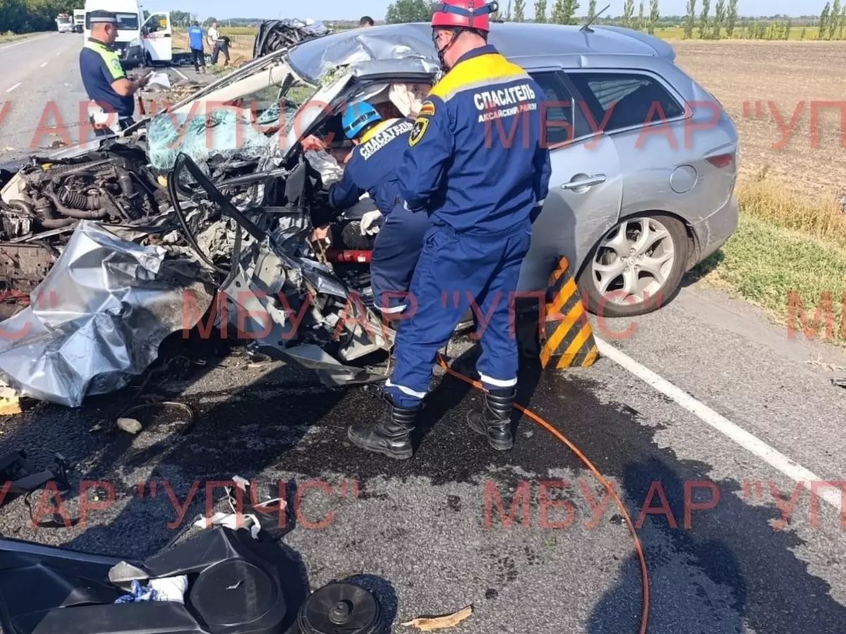 В ДТП в Аксайском районе пострадали двое