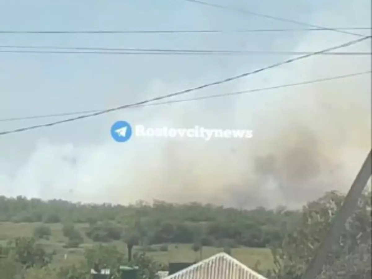 В Ростовской области горят сельхоз поля