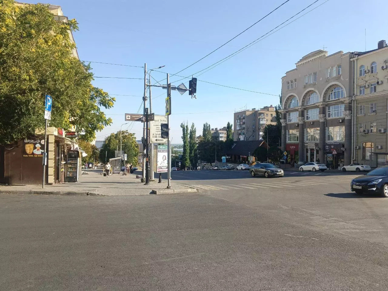 Ростовчане сообщают о неработающих светофорах в центре города