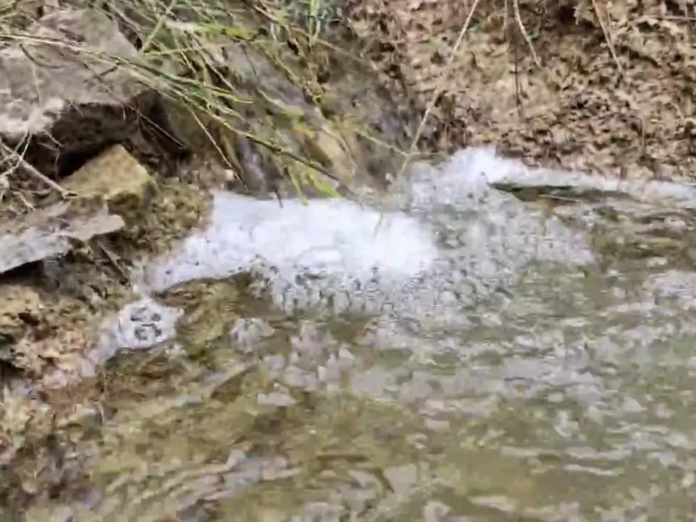 Из-за порыва питьевая вода стекает в Сухо-Соленовскую балку в Волгодонске