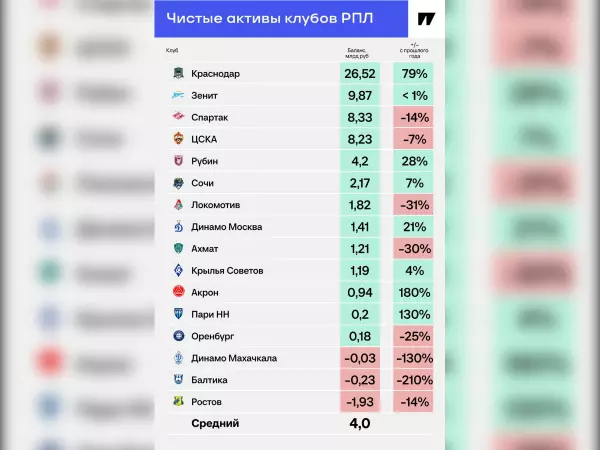 Фото к материалу: Убытки ФК «Ростов» составляют почти два миллиарда рублей