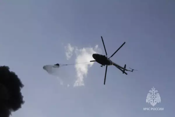 Фото к материалу: В Ростовской области за сутки потушили 13 ландшафтных пожаров