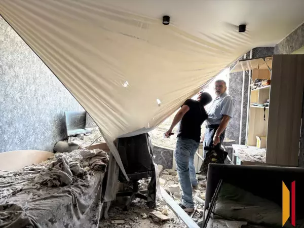 Фото к материалу: В соседнем с Ростовской областью Воронеже четыре человека ранены после атаки БПЛА