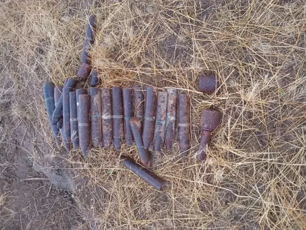 Фото к материалу: В Ростовской области обезвредили боеприпасы времен ВОВ