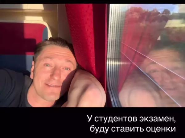 Сергей Безруков вернулся в Ростов после скандала из-за фотографий с рыбалки