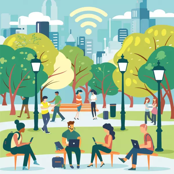 Фото к материалу: В публичных Wi-Fi-сетях «Ростелекома» появилась авторизация с помощью банковских ID