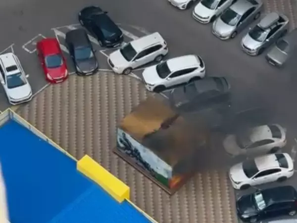 Фото к материалу: В районе ЖК «Красный Аксай» сгорела трансформаторная будка