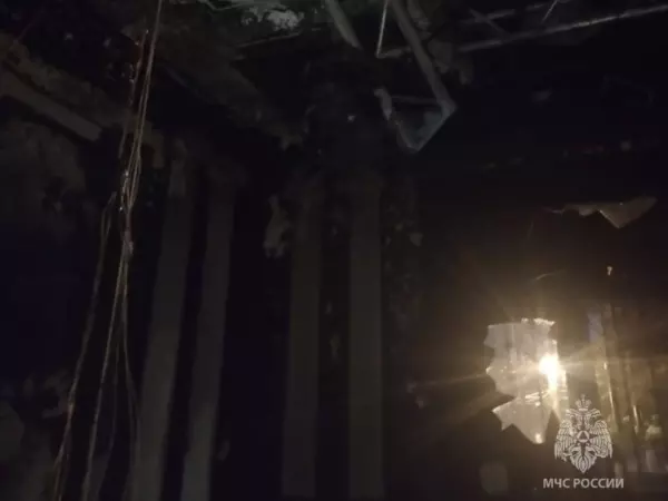 Появились кадры пожара в ночном клубе  Ростова на Пушкинской