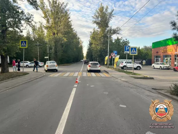 Фото к материалу: В Ростове на Оганова водитель «Лады Гранты» сбил 10-летнего мальчика