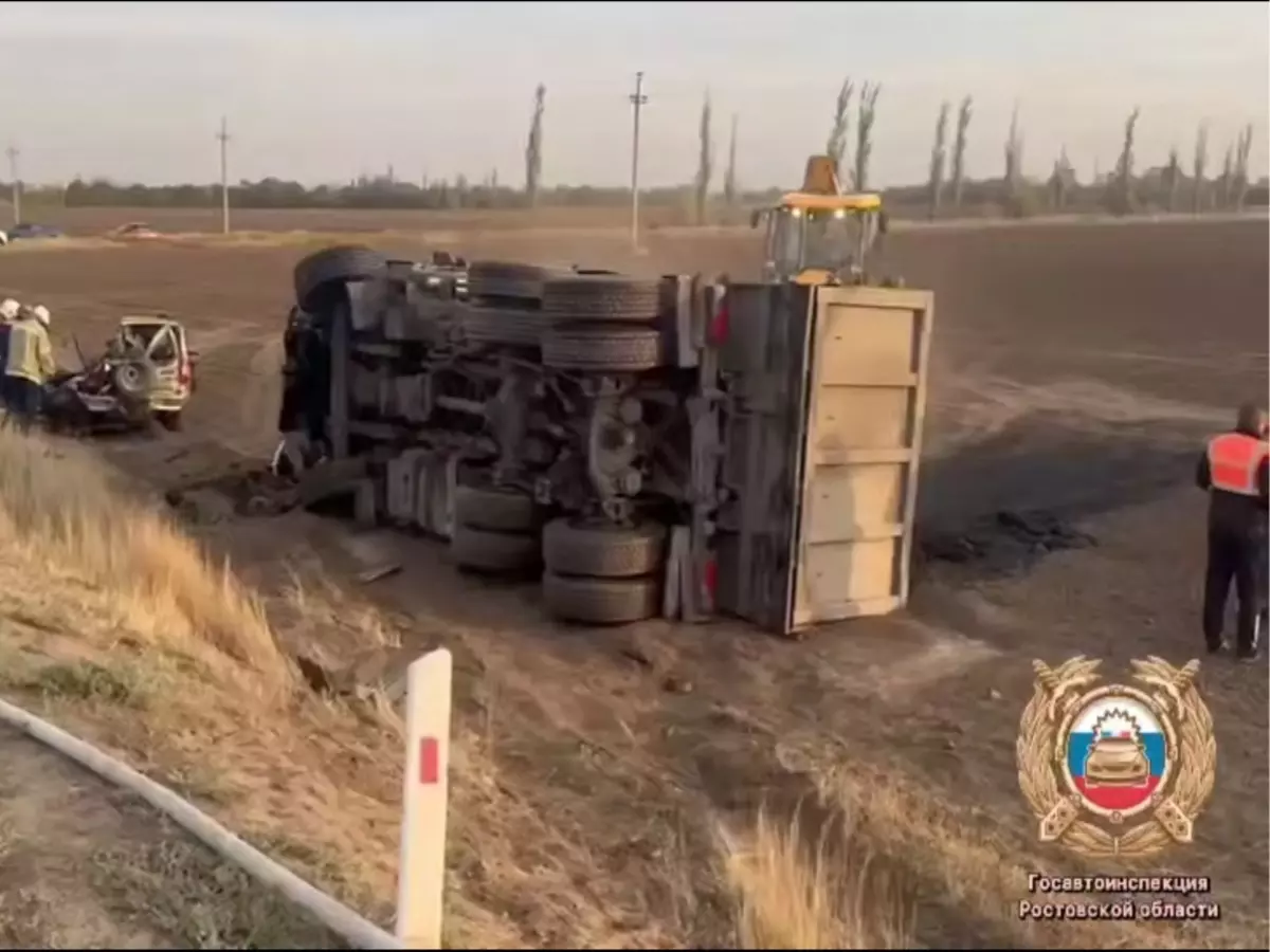 На трассе в Ростовской области 59-летний мужчина погиб в ДТП