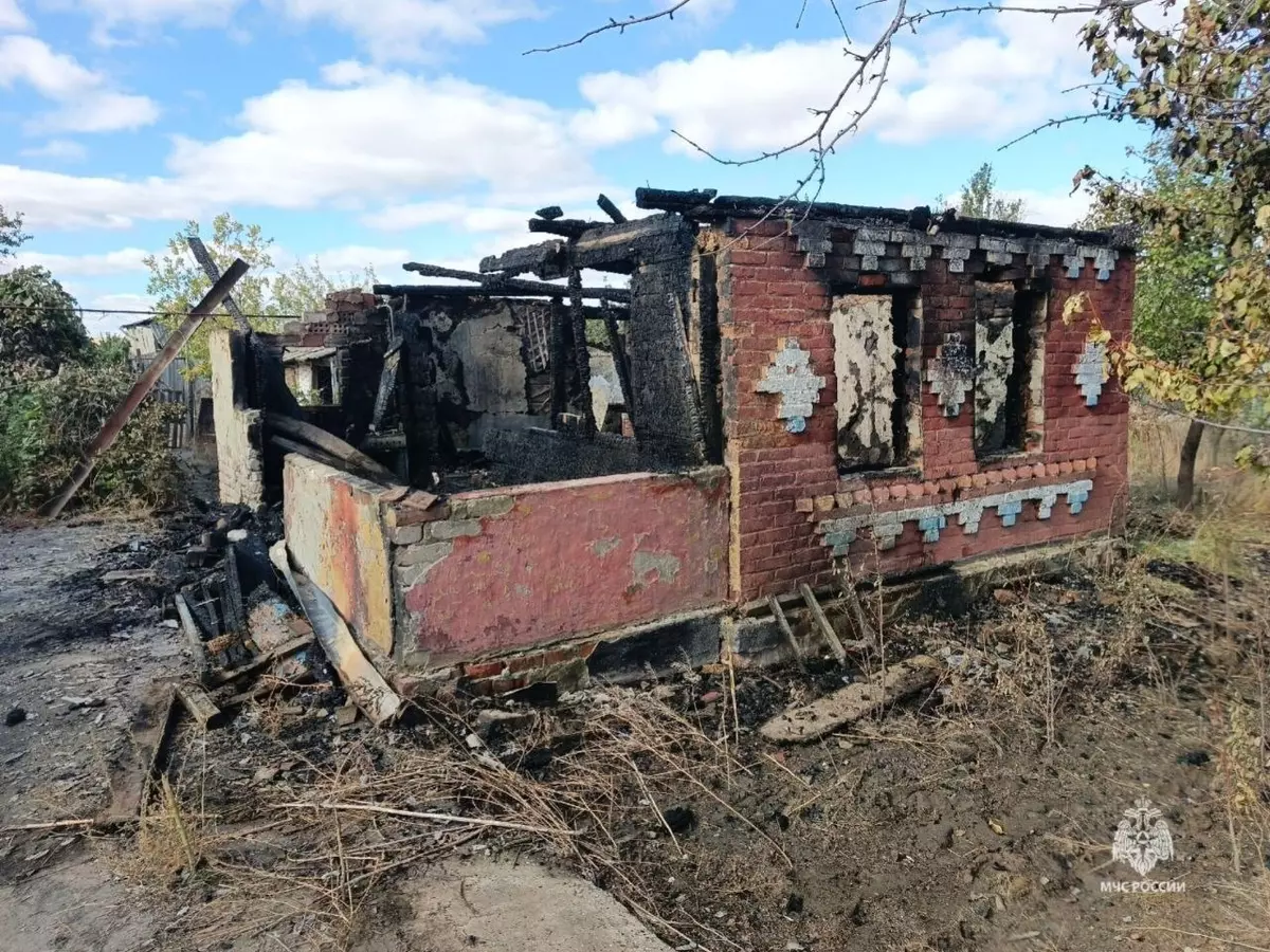 В Ростовской области в пожарах погибли двое мужчин