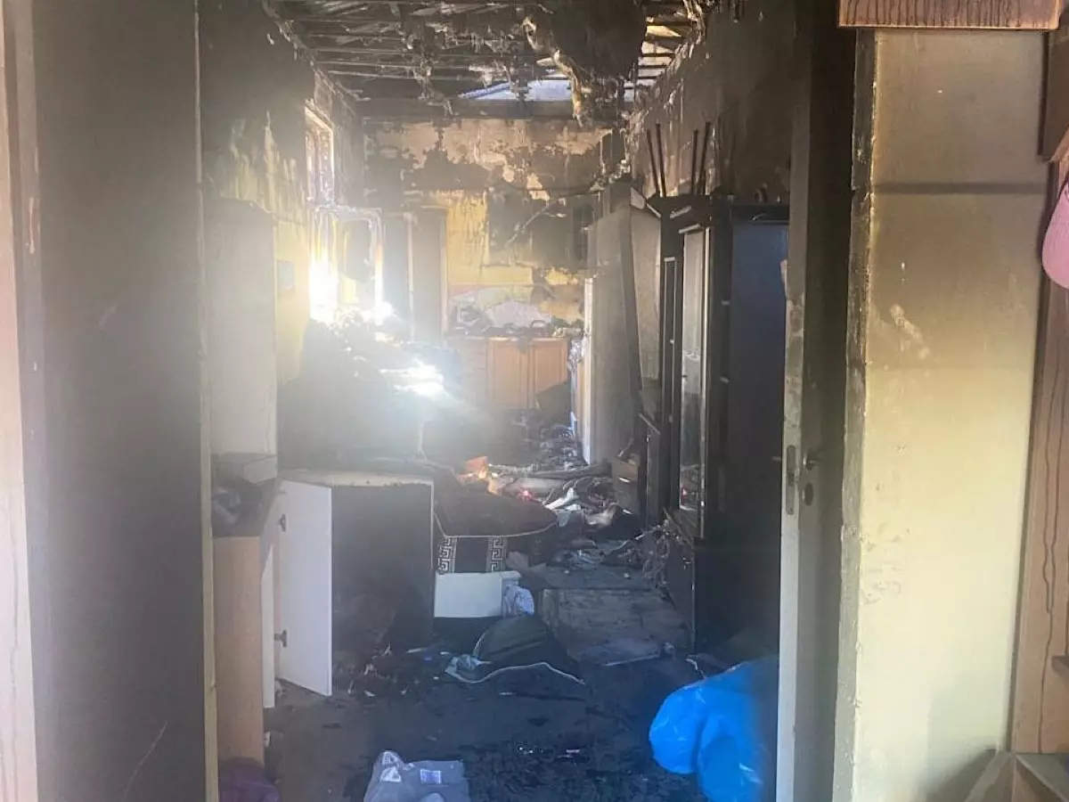 В Ростове семья отравилась едким дымом при пожаре из-за неисправного водонагревателя
