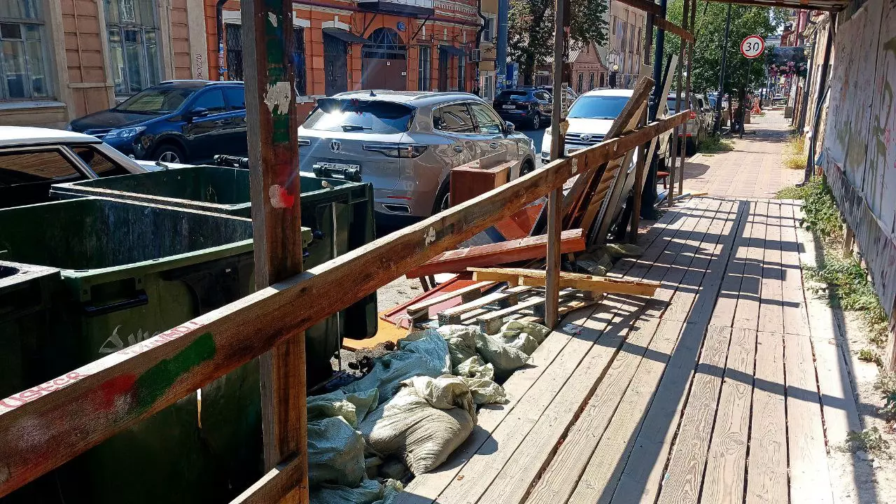 Вонь и крысы: улица Шаумяна в Ростове превратилась в большую помойку