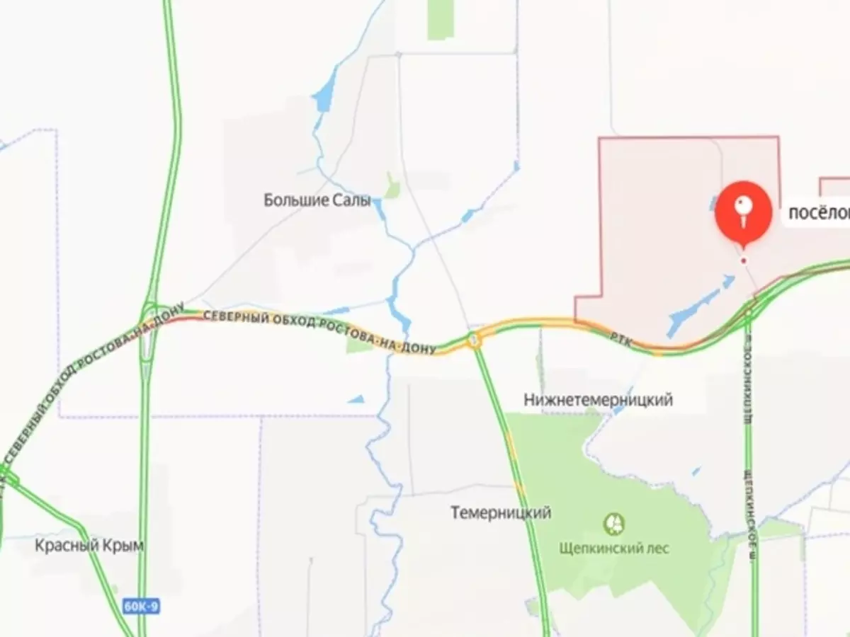 На северном обходе Ростова образовалась пробка