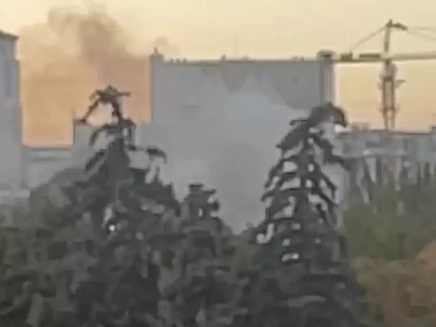 В парке Горького в Ростове разгорелся крупный пожар