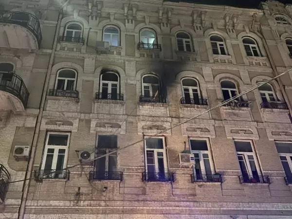 Фото к материалу: В Ростове при пожаре в доходном доме Янгеля Эсса погиб 45-летний мужчина