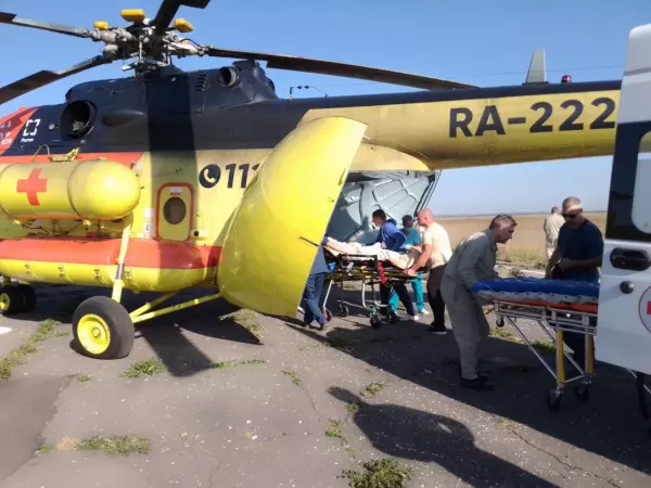 Фото к материалу: Под Саратовом 11-летний подросток получил 90% ожогов тела