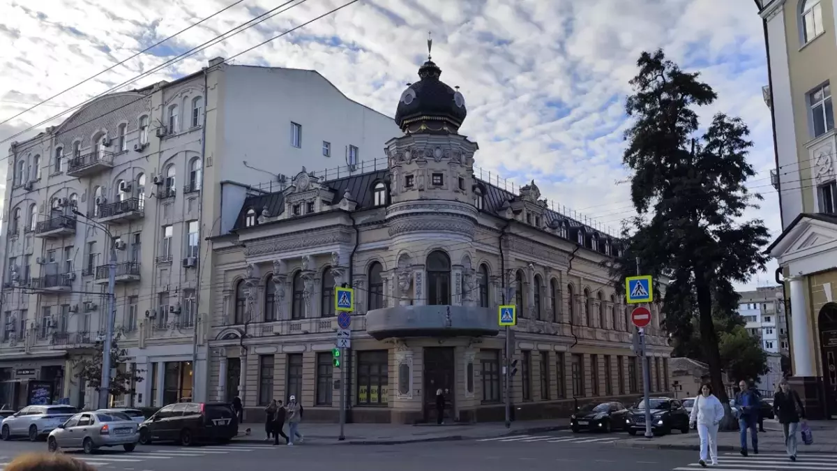 Исторический особняк «Дом Маргариты Черновой» в центре Ростова выставили под аренду