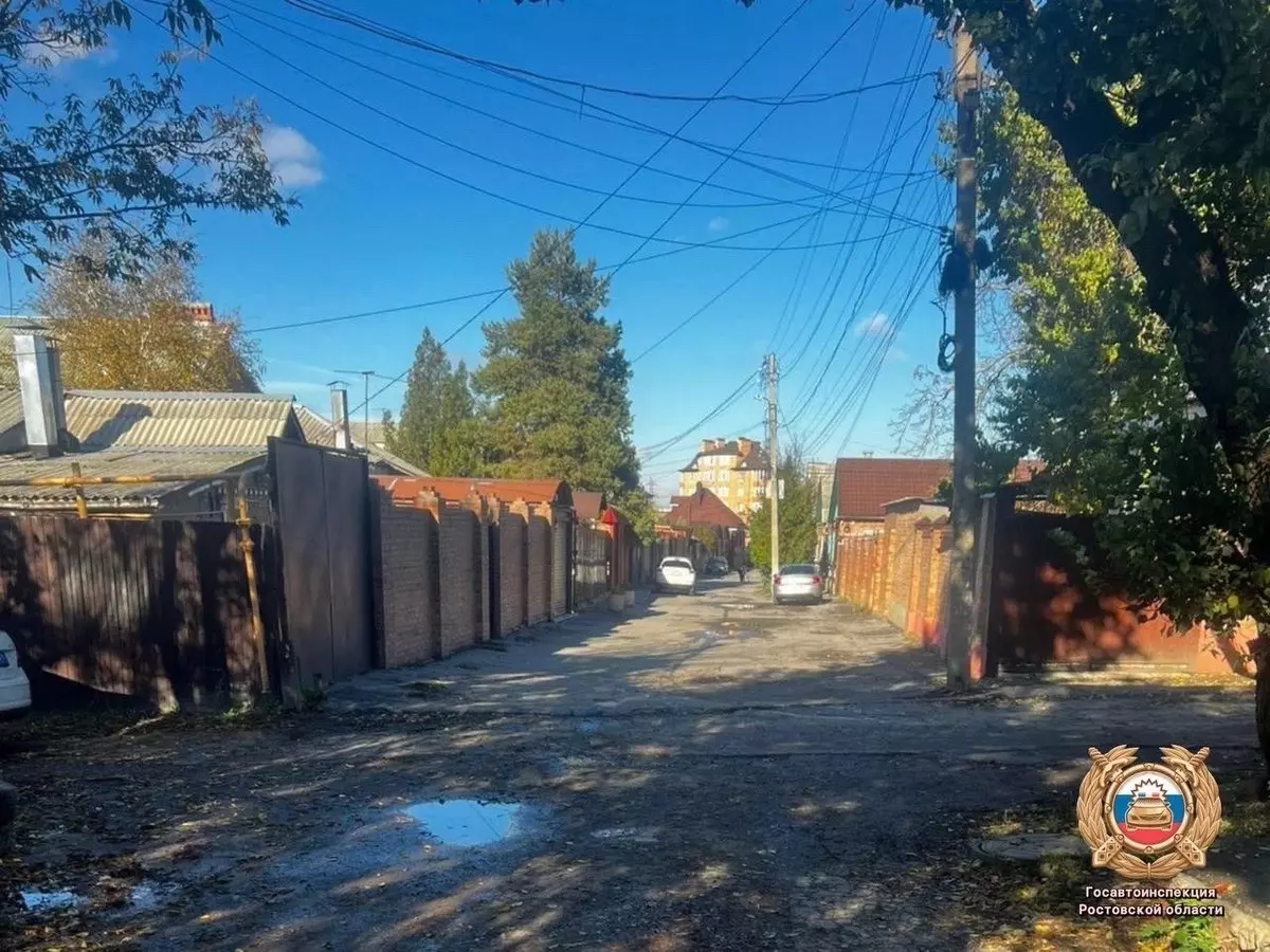 В Ростове пенсионер попал в больницу с травмой головы после ДТП