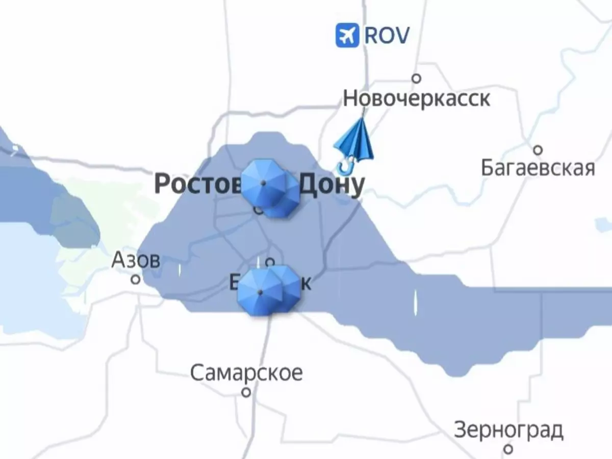 Ростов накроют мощные ливни в ближайшие часы