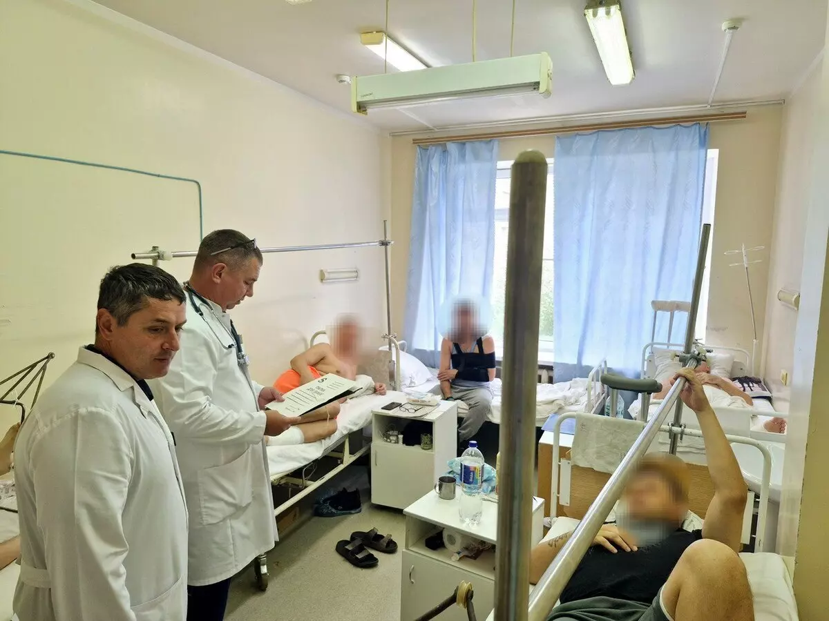 Под Саратовом мужчина попал в больницу после попытки забить быка