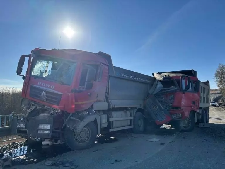Кабина всмятку: водителя зажало в искореженном грузовике после ДТП на М-4 под Ростовом