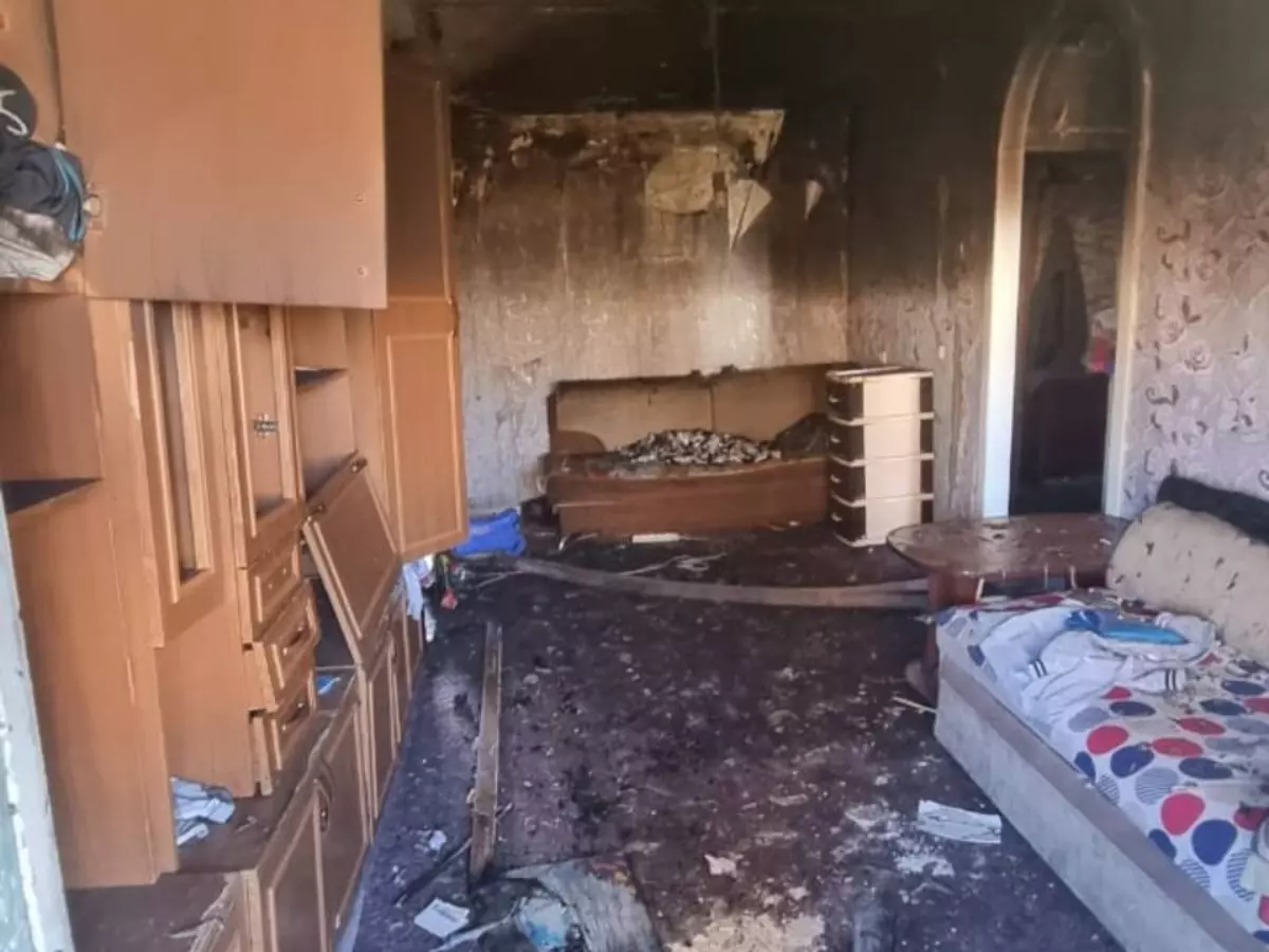 В Ростовской области игра ребенка с зажигалкой привела к пожару в многоэтажке