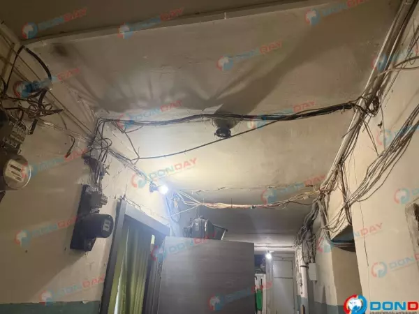 Фото к материалу: Появились кадры из дома с трещиной на Ивановского в Ростове